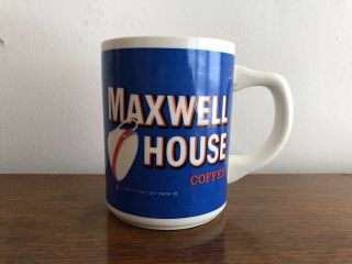 Vintage Maxwell House Coffee Mug Cup Usa Good To Last Drop 1118