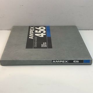 Ampex 456 Grand Master Audio Reel Tape 1/4” x 2500’ 17311J 88307 Blank? Used? 6