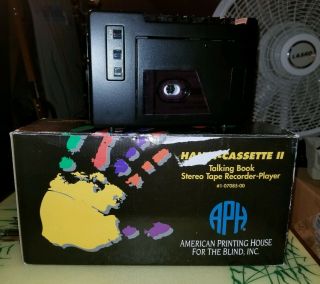 Handi - Cassette Ii Tape Player Recorder American Printing House For The Blind