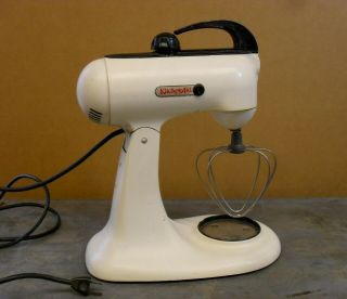 Vintage Kitchenaid Model 3b Hobart Stand 10 - Speed Mixer W/beater Great