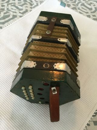 Vintage 20 Button Concertina,  Anglo Style