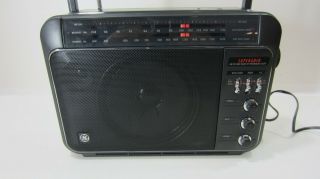 GE Superadio III Model 7 - 2887A Long Range AM/FM Radio 2