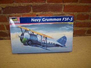 Revell Monogram 85 - 5835 1/32 Navy Grumman F3f - 3 Model Kit Vintage