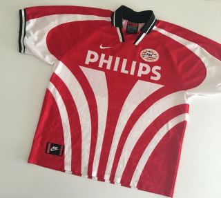 Psv 1996/97 Home Football Shirt Xl Soccer Jersey Vintage Nike Holland Maglia