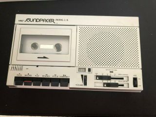 Vsc Soundpacer C - 5 Vintage Cassette Player Recorder Speed Listening C5 Deck