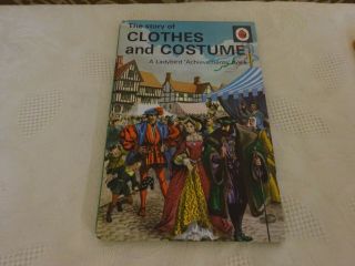 Vintage Retro Ladybird Book Series 601 The Story Of Clothes And Costume