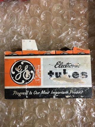 Nos Ge 6sl7gt Low Noise Matching Pair Exc