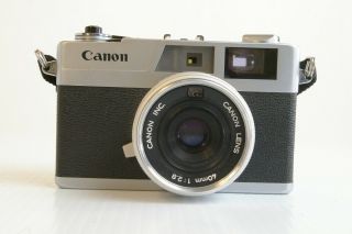 Canon Canonet 28 35mm Rangefinder Film Camera w/ Strap 2