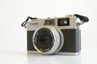 Canon Canonet 28 35mm Rangefinder Film Camera w/ Strap 3