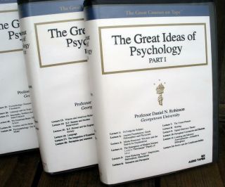 Vintage Teaching Co THE GREAT IDEAS OF PSYCHOLOGY 24 Audio Tapes 48 Lectures 4