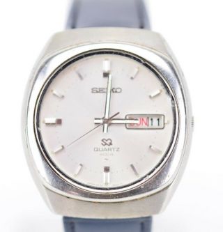 Vintage Mens Seiko Quartz 4004 Watch Japanese Numerals Jdm 4633 - 8039 D681/72.  4