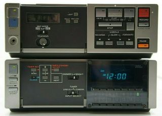 Sony Sl - 2000 & Tt - 2000 Betamax Tuner & Video Recorder Unit
