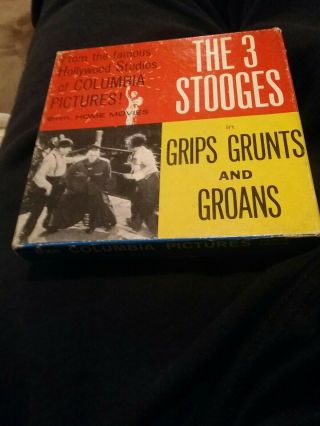 Grips Grunts Groans 3 Stooges 8mm Columbia Pictures