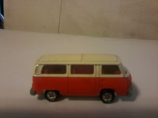 Vintage 1977 Tomica 1/67 Scale Vw Volkswagen No.  F29 Microbus In Great Shape Red