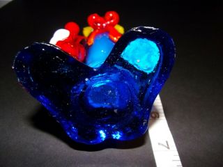 Vintage Murano - Art Glass - Hand Made - Blown Clown AWESOME LOOK 7