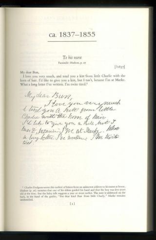 MORTON N COHEN The Letters of Lewis Carroll 2 vols 1st 1979 author ' s own copies 5