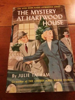 Vicki Barr 7: The Mystery At Hartwood House By Julie Tatham In Dust Jacket