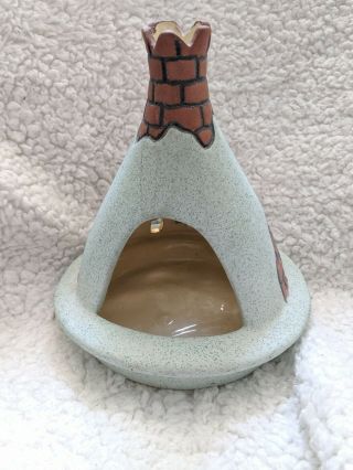 Vintage Pueblo Candle Votive Holder Southwest Decor Ceramic Mexican Pottery 4