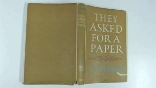 Good - They Asked For A Paper: Papers And Addresses - Lewis,  C.  S 1962 - 01 - 01 A G