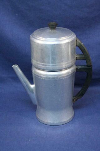 Vintage Kitchen Craft 8 - Cup Drip Coffee Maker West Bend Aluminum Co.
