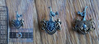 Tottenham Football Club 1993 Vintage Pewter Cockerel Shield Crest Pin Badge