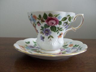 Vintage Royal Albert Tea Cup And Saucer Random Harvest Series Devon