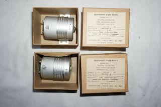 (2) Output & Modulation Transformer For Tube Amp Mission Bell 20,  000 / 600 Ohms