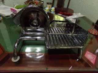 Vintage Electr - O - Matic Rival Electric Food Slicer 1101e - 2 Restored & Sharpened