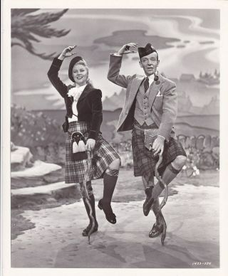 Ginger Rogers Fred Astaire Vintage Barkleys Of Broadway Mgm Dbw Photo