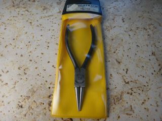 Vintage Lindstrom Sweden 5 1/2 " Jewelers Round Nosed Pliers In Package