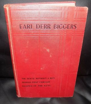 Charlie Chan Omnibus By Earl Derr Biggers - 1925 Hardcover Book