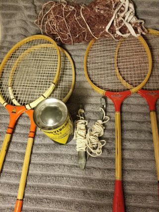 Vintage Official Badminton Set 7