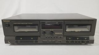 Technics Rs - Tr212 Stereo Double Cassette Tape Deck Dolby Vintage Japan