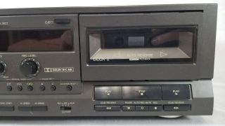 TECHNICS RS - TR212 Stereo Double Cassette Tape Deck Dolby Vintage Japan 3