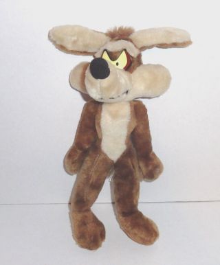 Vintage Looney Tunes Wile E Coyote Plush 13 " Doll 1997 Ace P68