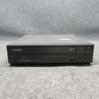Pioneer Model Ld - V2200 Laservision Laser Disc Player Deck Black