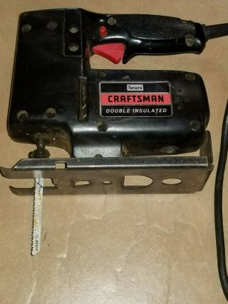 Vintage Sears Craftsman Double Insulated 5/8 Stroke Model 315 10700 2.  5 Amp Ma