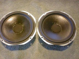 Polk Audio Mw 6521 6.  5 " Woofers Pair (2) Made In Usa Home Car Audio Project Polk