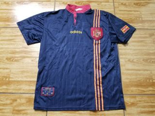 Adidas Vintage Spain National Team Soccer Jersey Size Medium Men 