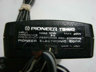 Vintage Pair Pioneer TS - M2 Tune Up Car Stereo Speakers 4