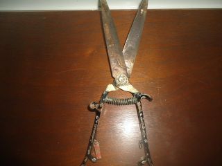 Vintage Garden By - Pass Pruning Shears,  Hand Pruners,  Steel 8 " - Great