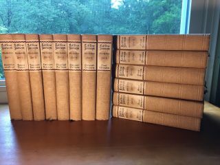 Little Journeys To The Homes Of The Great Elbert Hubbard 14 Volume Set 1928