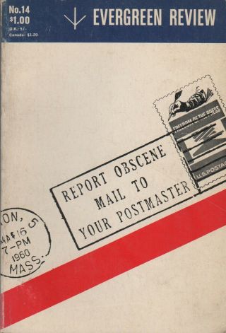 Barney Rosset / Evergreen Review Vol 4 No 14 September/october 1960 1st Edition
