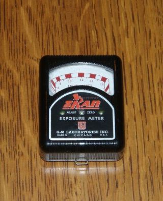 Skan Exposure Meter by GM Laboratories (Vintage Photography Accessory) 3