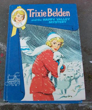 Trixie Belden 9 The Happy Valley Mystery Cameo Edition Gc Whitman Kenny