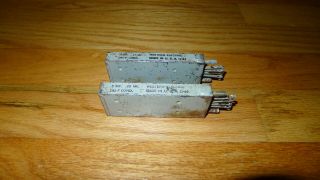 Western Electric 141f Oil Capacitors For Tube Preamp Amp Pair.  5 Mf.  25 Mf