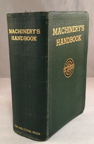 Vintage Reference Book Machinery 