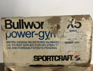 Bullworker X5 Vintage Isometric Power Gym Fitness Made England Sportcraft 04990 4