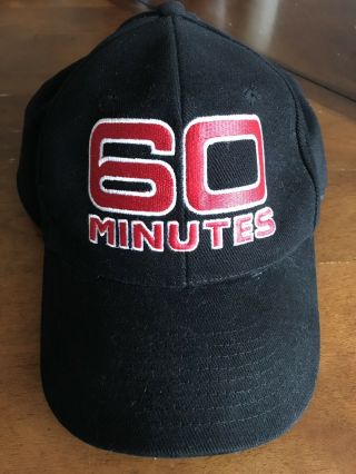 Vintage 60 Minutes Snap Back Hat Cbs News Mike Wallace