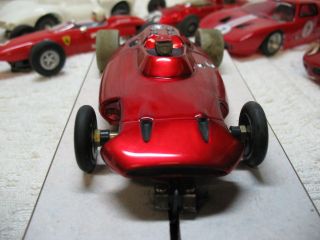 1/24 SCALE VINTAGE HARVEY ALUMINUM SCRATCH - BUILT CANDY RED SLOT CAR 1 5